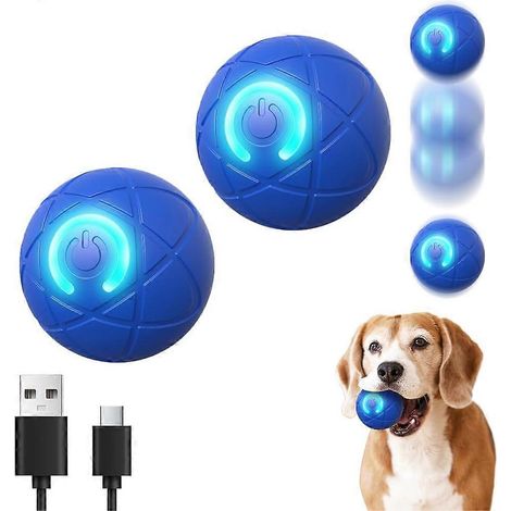 Jouets interactifs pour chiens, nouveautés 2026 pour petits chiens, balle à rebond automatique, jouet pour chiots pour les occuper et jouer. (1/5)
