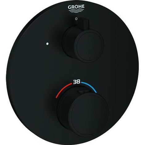 Douchette THM-Grohtherm 102212 1 sortie FMS pour 35604 rond mat noir