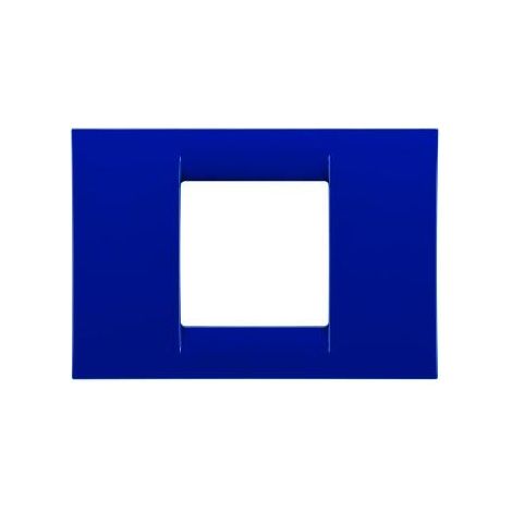 PLAQUE 2 POS.BLEU JAZZ SYSTEM VIRNA GEWISS GW22172