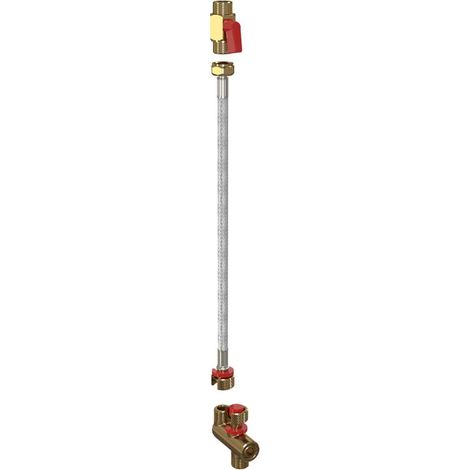 Alca Accesorios - Juego de conexión para inodoros y asientos de bidé P192 (1/2)