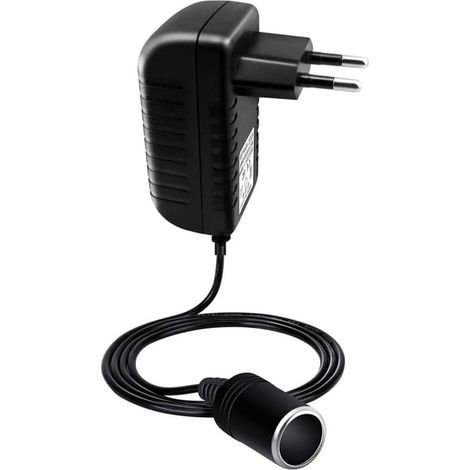 Adaptateur Allume-Cigare 230V vers 12V 3A 36W - Transformateur Convertisseur Secteur pour Appareils Auto (1/5)