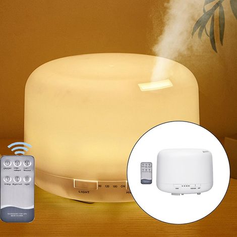 Diffuseur, vaporisateur, purificateur d'air, brumisateur, humidificateur d'air, lumière chaude RC (1/5)
