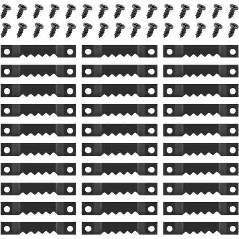 30 crochets pour cadres photo, supports pour cadres photo, attaches pour tableaux, supports pour affiches (1/4)