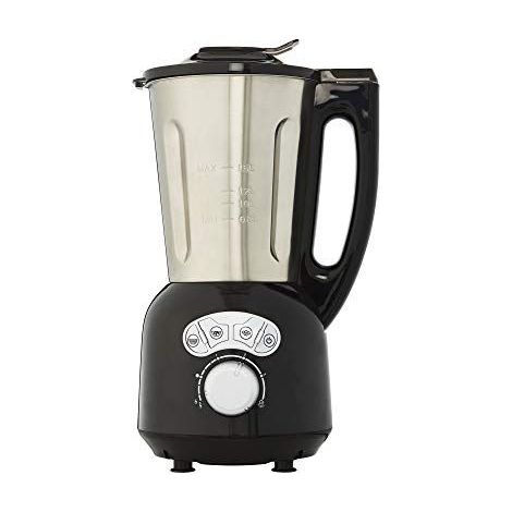 Senya SYCP-HB008N Blender Chauffant INOX Cook & Ice V3, Mixeur Soupe Veloutée/Moulinée, Cuisson Vapeur, Glace