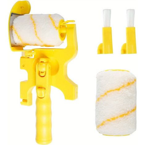 L'outil parfait – rouleau de peinture, kit de rouleau à enduire, système anti-goutte – pour peinture rapide et uniforme, outils de peinture pour murs intérieurs, 31 × 12 × 6.5 cm (1/5)