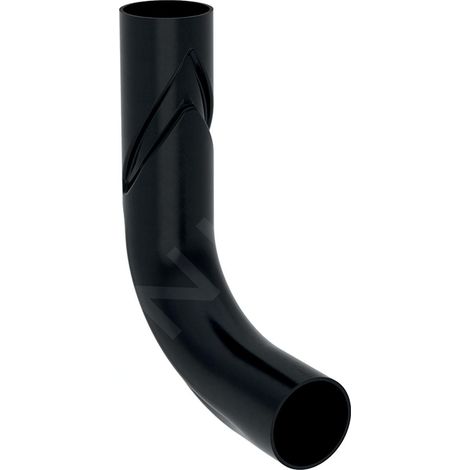 Geberit Accessoires - Coude PE BottomTurn, d 110 mm, noir 367.615.16.1 (1/3)
