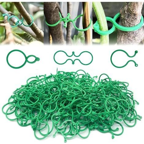 Lot de 120 Crochets de gouttière Noirs en Plastique réutilisables, avec 100 Attaches en Nylon, Merveilles en Plastique pour Toutes Les Occasions (1/4)
