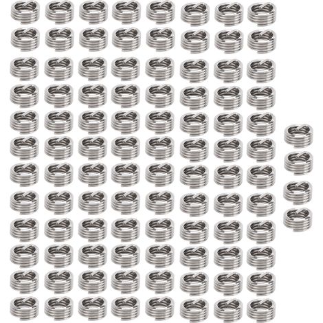 100-teiliges Gewindeeinsatz-Reparaturset mit Kabelschutzhülsen und Befestigungsmaterial M5x0,8x1D (1/5)
