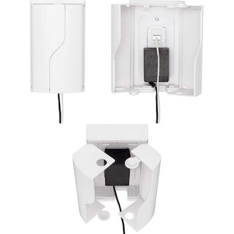 Safety Innovations Coffre-fort pour prise de sécurité pour bébé à double porte pour prises de sécurité pour bébé (1/3)