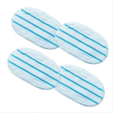 Lot de 4 lingettes de nettoyage pour balai vapeur ThermaPro 10-en-1