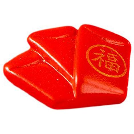 Neujahrsdekoration, bezaubernde Drachenfigur im chinesischen Stil, Glückstier, trendiger chinesischer Stil (roter Umschlag Nr. 7) (1/2)
