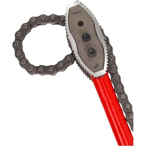 Rohrzwinge mit Kette 2.1/2' umkehrbare Backe - VIRAX - 10621