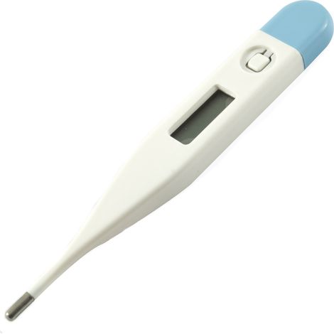 Trade Shop - ISTANTANEO MISURA DIGITAL TERMOMETRO FEBBRE ADULS BAMBINI LCD TEMPERATURE - (1/3)