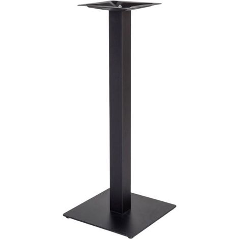 Pied mange debout IRON BLACK plat en acier pour intérieur