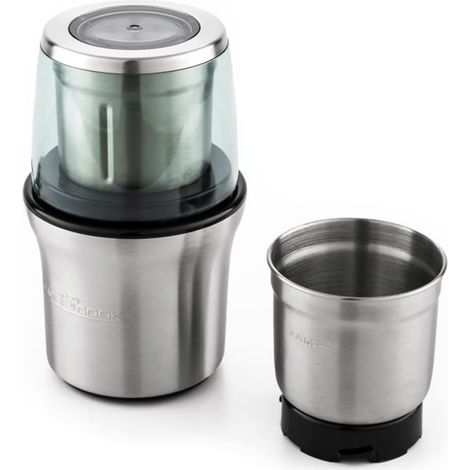 ProfiCook KSW1021 Macinacaffe' Elettrico 2 in 1 200W Capacita' 85g Doppia Lama Acciaio Inossidabile (1/5)