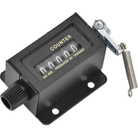 Compteur manuel, compteur à 5 chiffres (comme illustré) (1/5)