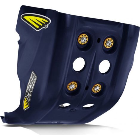 Sabot moteur Full Armor compatible avec les motos des marques HVA / KTM - Bleu Royal (1/2)