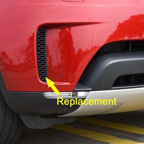 LR083062 and LR083061 are suitable for the left front bumper air intake side grille of a 2017-2020 Land Rover Discovery. (1/4)