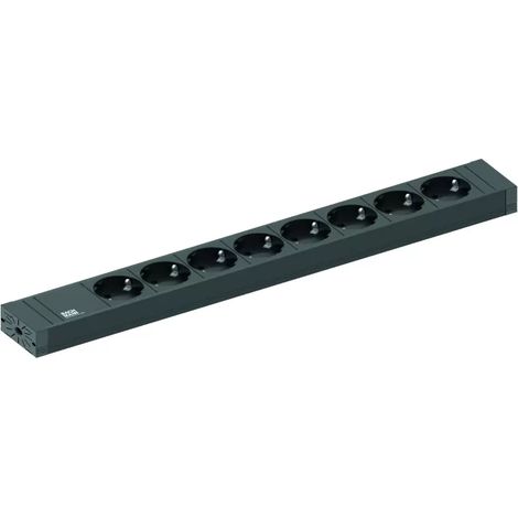 Bachmann Steckdosenleiste 8x Schutzkontakt 2m 420.0019 (1/2)