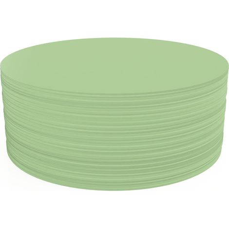 Magnetoplan Kommunikationskarte rund, Ø 190 mm, 500 Stück, grün, D 190 mm, 500 BL 500 Stk