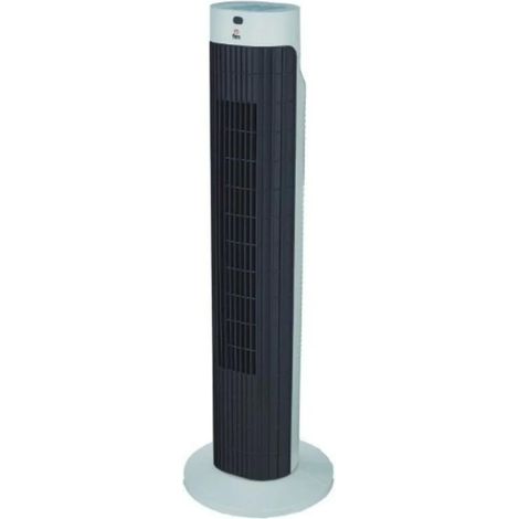 Ventilador torreFMVTR20M76cm, temporizador 7,5H, 3 NIVELES, mando, silencioso