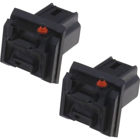 Ensemble 2 pièces Commutateur de Déverrouillage Hayon de Voiture 6554V5 Compatible avecPeugeot Citroen Contact de Démarrage de Hayon Micro Interrupteur Bouton de Poignée de Coffre Automobiles (1/5)