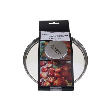 Demeyere - couvercle en verre 16 cm - 6516 - 5412191065167
