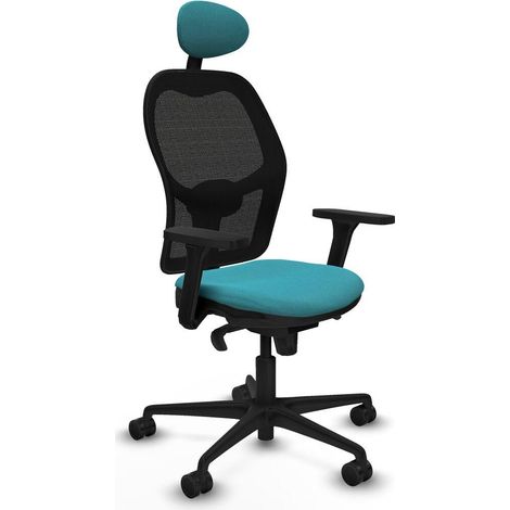 Piqueras y Crespo Jorquera Sedia da Ufficio Turchese (1/3)