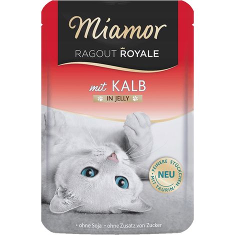 MIAMOR RAGOUT ROYALE aliment de veau 100 g (1/2)