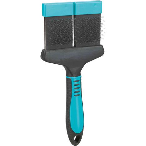 Brosse Souple, tête Flexible 21 x 10 cm pour chat et chien - Trixie (1/3)