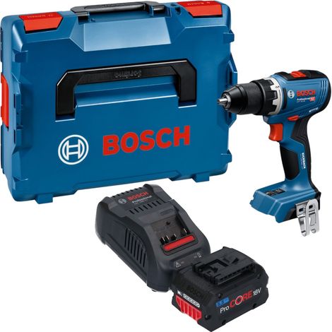 Trapano avvitatore a batteria Bosch GSR 18V-65 Professional 18 V 63 Nm Brushless + 1x batteria ProCORE 5,5 Ah + caricabatterie + L-Boxx (1/5)