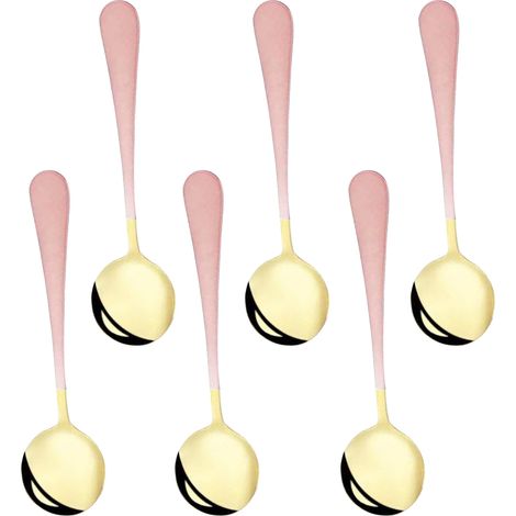 Cuillère À Soupe - Acier Inoxydable - Pour Service Table - Lot De 6