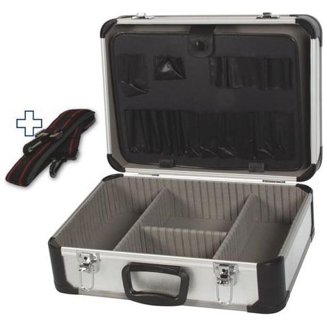 Valise aluminium 460 x 330 x 165 mm