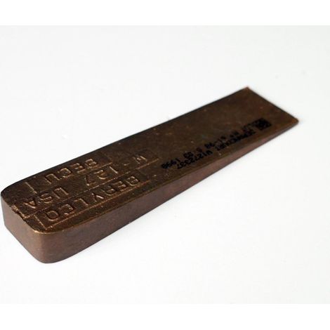 Casse joint coin bronze-alu largeur 28mm longueur 115mm DERANCOURT