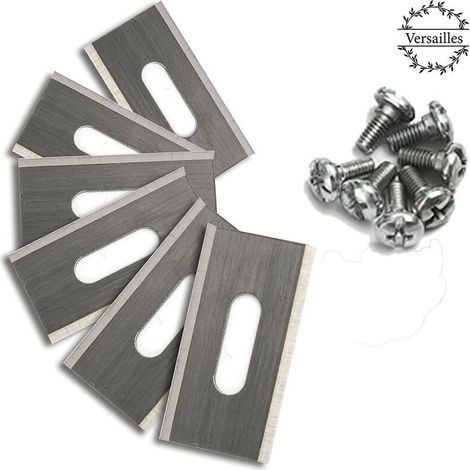 Lot de 30 lames de gazon pour Husqvarna avec double lame aiguisée en acier inoxydable 36.518.50.65mm (1/4)