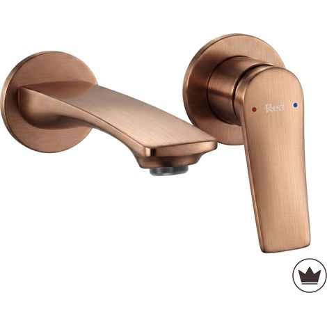 Rea Grifo De Lavabo Empotrado  Vision Brush Copper + Box (1/5)