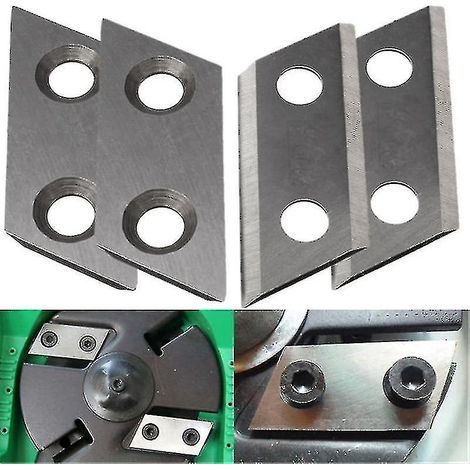 Kit de lames pour broyeur de jardin Eco ES1600/McCulloch - Ensemble de 2 outils à main (1/4)