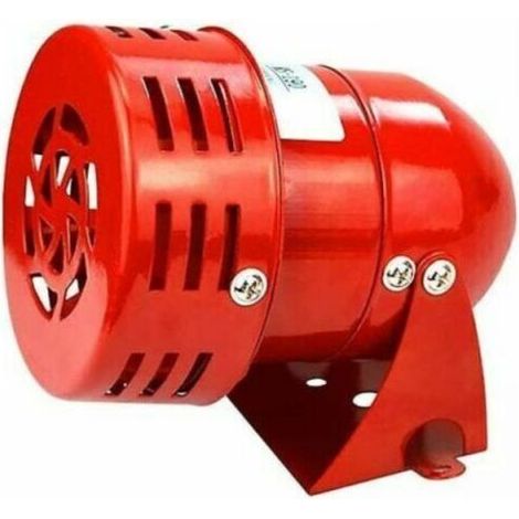 Sirène d'alarme 220V – Puissance sonore 120dB – Moteur robuste pour systèmes d'alerte – Installation facile pour grands espaces (1/4)