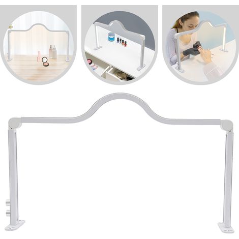 Lampe LED blanche de table pour extensions de cils, lampe pliable pour techniciennes en ongles de 48W et 3360LM, lampe réglable de 3000K à 6000K, Luminaire (1/5)