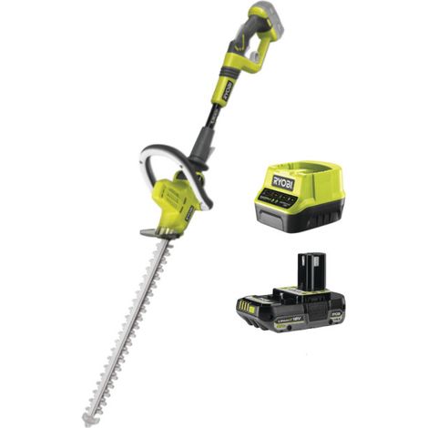 Confezione RYOBI Tagliasiepi OHT1850X - 18V OnePlus - Braccio articolato - 1 Batteria 2.0Ah - 1 Caricatore rapido