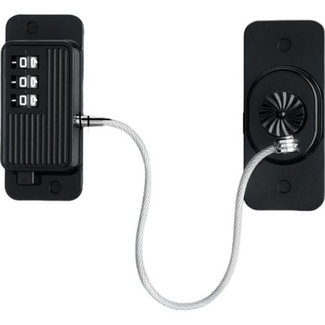 Serrure de Réfrigérateur Verrou de Sécurité Serrure à Combinaison pour Portes et Verrou Numérique Adapté aux Armoires et Portes de Réfrigérateur (1/4)