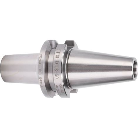 Porte-pince de serrage pour fraiseuse CNC, type à tirage arrière, acier 20CrMnTi HRC48‑52, visserie BT30‑DC08‑60 (1/5)