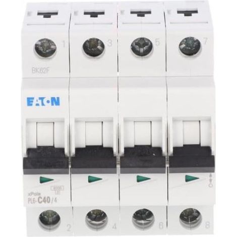 Leitungsschutzschalter 4P C 40A 6kA AC PL6-C40/4 166528