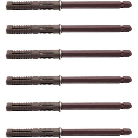 Lot de 10 supports d'étagère flottante invisibles- 10 x 100 mm- supports d'étagère flottante invisibles- supports d'étagère invisibles robustes- supports d'étagère flottante à monter soi-même (1/4)