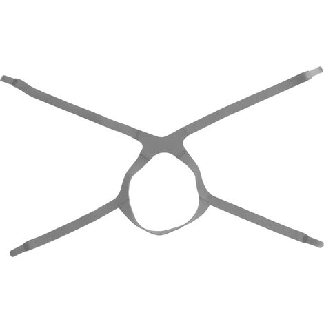 Masque facial professionnel en nylon, remplacement de harnais de tête pour appareil respiratoire, accessoire réglable, confortable et durable (1/5)