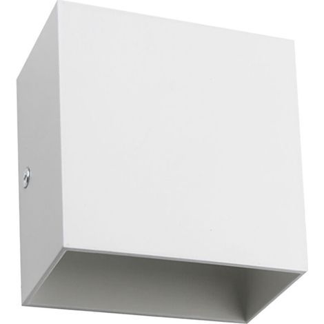 Applique murale LED cube 6 W, technologie COB, tension universelle 85–265 V, pour couloir, escalier, chevet ou porche (1/5)