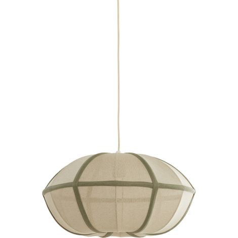 Light & Living - lámpara colgante - Mirelys - natural - textil -