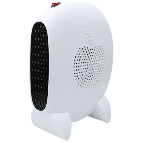Pair Radiateur chauffant Quad pour espace portable, mini radiateur soufflant de table, petit radiateur électrique pour chambre personnelle (1/4)