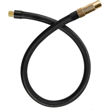 40cm di Tubo di Prolunga Portatile Pompa di aria con Adattatore valvola Schrader & Presta - Tubo di estensione 2-in-1 compatibile con Xiaomi Mi Pompa Universale per Pneumatici per Auto, Biciclette (1/5)