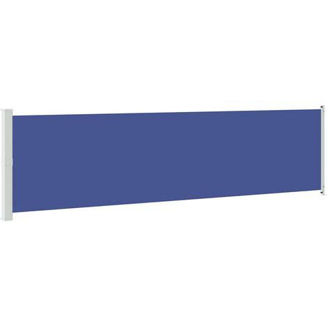 Maison Exclusive - Tenda Laterale Retrattile per Patio 600x160 cm Blu